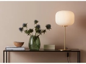 Markslöjd 107819 - Asztali lámpa SOBER 1xE27/60W/230V fehér/sárgaréz