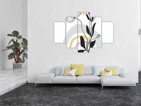 Kép - Virágok vázában N⁰1 (150x105 cm)