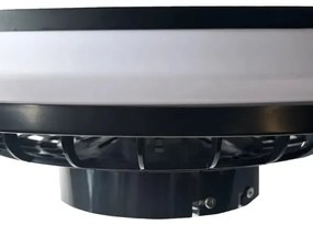 LED Mennyezeti lámpa ventilátorral OPAL LED/48W/230V + távirányítás