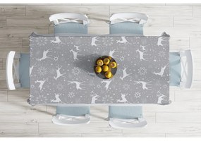 Winter Wonderland karácsonyi pamutkeverék asztalterítő, 140 x 180 cm - Minimalist Cushion Covers