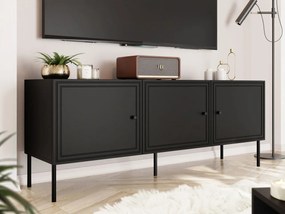 TV szekrény Bas 150 3D (fekete) . 1106192
