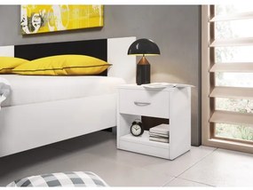 NED éjjeliszekrény, fehér