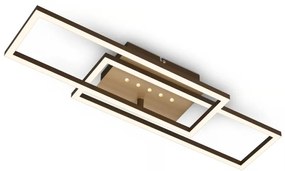 Brilo - Dimmelhető LED mennyezeti lámpatest LED/30W/230V 3000K barna