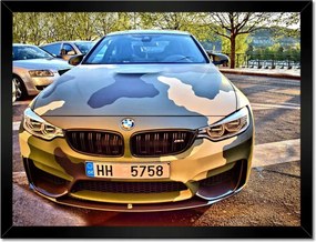 Poszterek keretben 40x30 Tengerkék Bmw M4