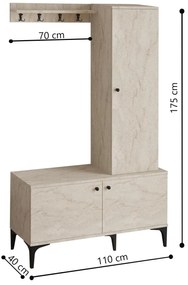 Előszobafal  Libra (travertin)  . 1102260