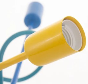 LED gyereklámpa OXFORD 3xE27/15W/230V mennyezeti