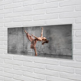 Üvegképek Női hosszú haj tánc 120x60cm