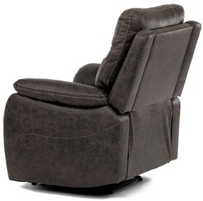 Relax fotel barna–kávé vintage szövetkárpittal. TV-4092 COF3