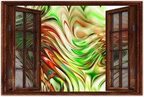 Poszterek 60x40 Színes hullámok