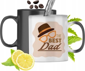 Mágikus Bögre Apukáknak Színváltós Nyomtatott Fotóval