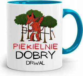 Favágóknak Bögre Kék Születésnapi Ajándék fényképes nyomtatással