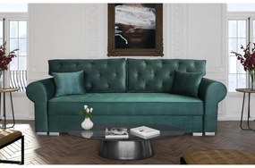 MIRA háromszemélyes kanapé - zöld