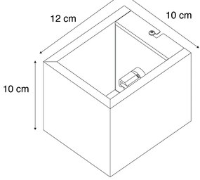 4 db-os falilámpa készlet diófa színű, WiFi-vel, G9 izzóval - Transfer