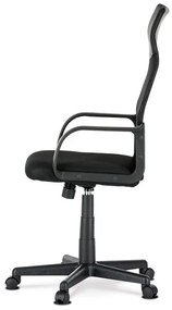 Fekete Hálós Irodai Szék, Hinta Mechanikával. KA-L601 BK