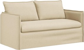 vidaXL Kanapé Krém 156 x 82 x 85 cm szövet