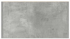 betonszürke szerelt fa fürdőszobaszekrény 60 x 33 x 80 cm