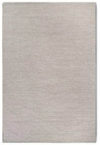 Bézs kézi szövésű gyapjúkeverék szőnyeg 120x170 cm Pradesh Linen White – Elle Decoration