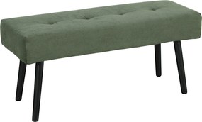 HOMCOM Corduroy kárpitozott pad, díszített ágyvég pad fém lábakkal, cipőpad bejárati bútor 220 kg-ig hálószobában, nappaliban, folyosón 100 x 36 x 45