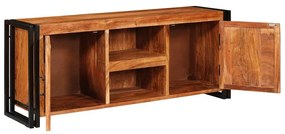 TV szekrény Barna 120 x 30 x 50 cm tömör akácfa