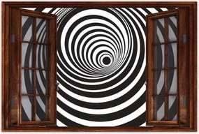 Poszterek 120x80 Alagút 3D hatás Csíkok