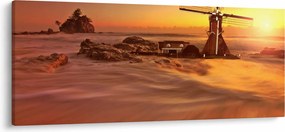 Kép – Naplemente (120x50 cm)