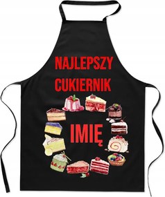 Konyhai kötény A legjobb cukrász Az Ön neve