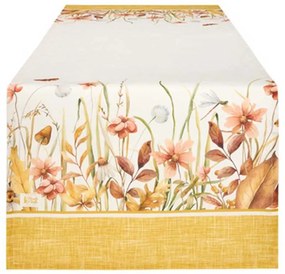 Asztali futó 50x150 cm pamut Giardino d'Autunno őszi hangulatú