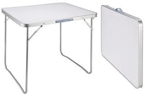 Kemping asztal hordozófüllel, összecsukható, 80 x 60 x 69 cm