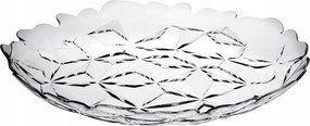 Észtellával Díszített Ovális Üvegtál Pasabahce 33X25 CM