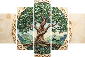 Kép – Fonott életfa (150x105 cm)