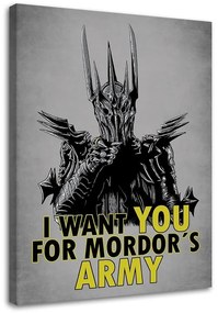 Gario Vászonkép A Gyuruk Ura, Mordor serege - DDJVigo Méret: 40 x 60 cm