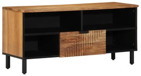 TV állvány 100x33,5x46 cm Tömör akácfából