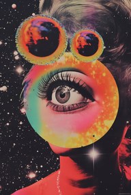 Poszter 61x90,5cm Szem az űrben