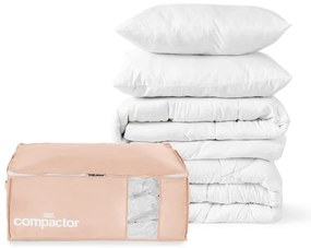 Vákuumos műanyag ruhatároló doboz 65x45x27 cm Pink Edition – Compactor