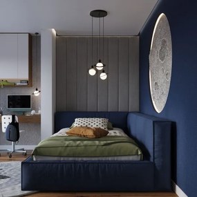 Sollux SL.1359 - Csillár zsinóron HYPERION 3xG9/8W/230V fekete