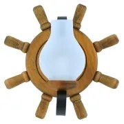 Fali lámpa TIMONA 1xE14/40W/230V bükkfa