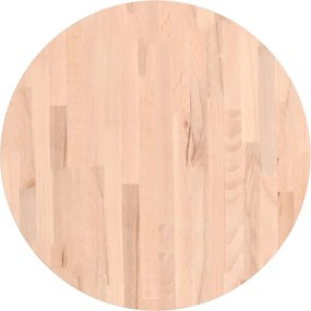 vidaXL tömör bükkfa kerek asztallap Ø60 x 4 cm