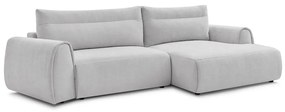 Világosszürke sarokkanapé Aden – Bobochic Paris
