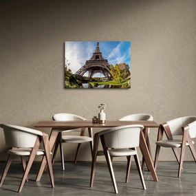 Kép - Eiffel-torony színes (70x50 cm)