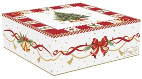 Karácsonyi porcelán csillag tál díszdobozban Christmas Tale Ø 15 cm