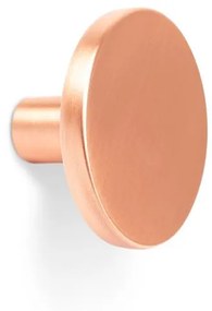 Fogas Viefe COMO gomb, fém, csiszolt vörösréz EI