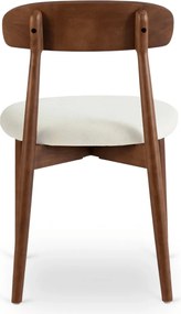 Szék dió/bézs színben ALVIN