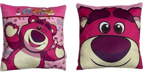 Disney Játékháború Lotso párna, díszpárna 38x38 cm
