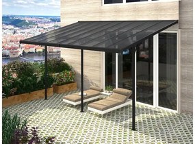 Rojaplast Bruce H alumínium pergola, szürke polikarbonáttal, 557x305cm  (B557-1)