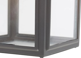 Okos kültéri fali lámpa szürke, WiFi-vel, G95 izzóval - Sutton down