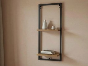 Fém fali polc TANDOR 20x55 cm