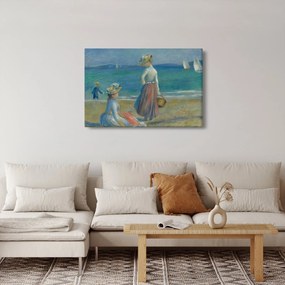 Kép - Auguste Renoir, Figures on the Beach, reprodukciók (90x60 cm)