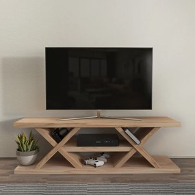 Massi TV-állvány, tölgy, 136 cm