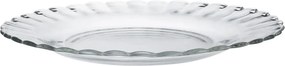 Picardie desszertes tányér Ø205x(h)20mm, átlátszó