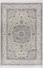 Szőnyeg 95x140 nappaliba,hagyományos klasszikus minta bézs-krém